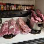 Beav's BBQ Rubs - Ribs... the Before shot!