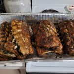 Beav's BBQ Rubs - Ribs right after coming out of the smoker