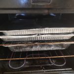 Beav's BBQ Rubs - Beav's cooked ribs heating up before going to the club