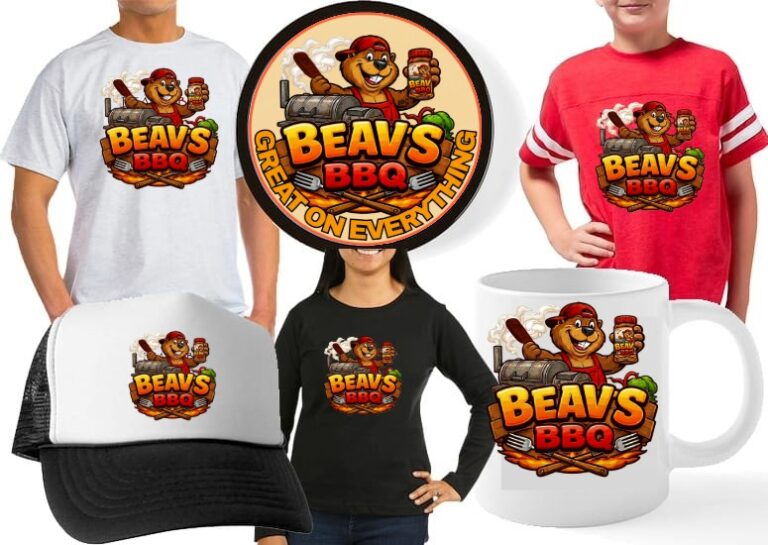 Beav's BBQ T-Shirts & merchandise