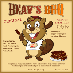 Beav’s Original BBQ Dry Rub – Classic Beavs Dry Rub